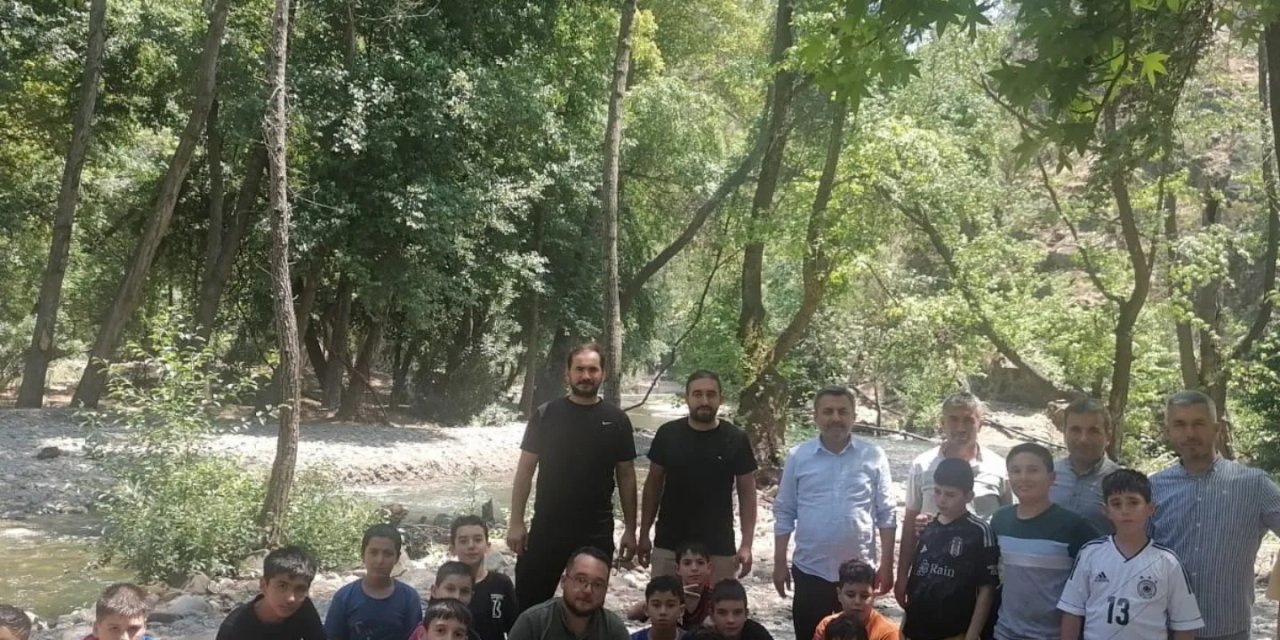 15 Temmuz Şehitleri Kur’an Kursu öğrencilerinden ’Yeşil Vadi’ gezisi