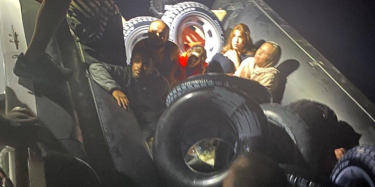 Bodrum’da 14 düzensiz göçmen yakalandı