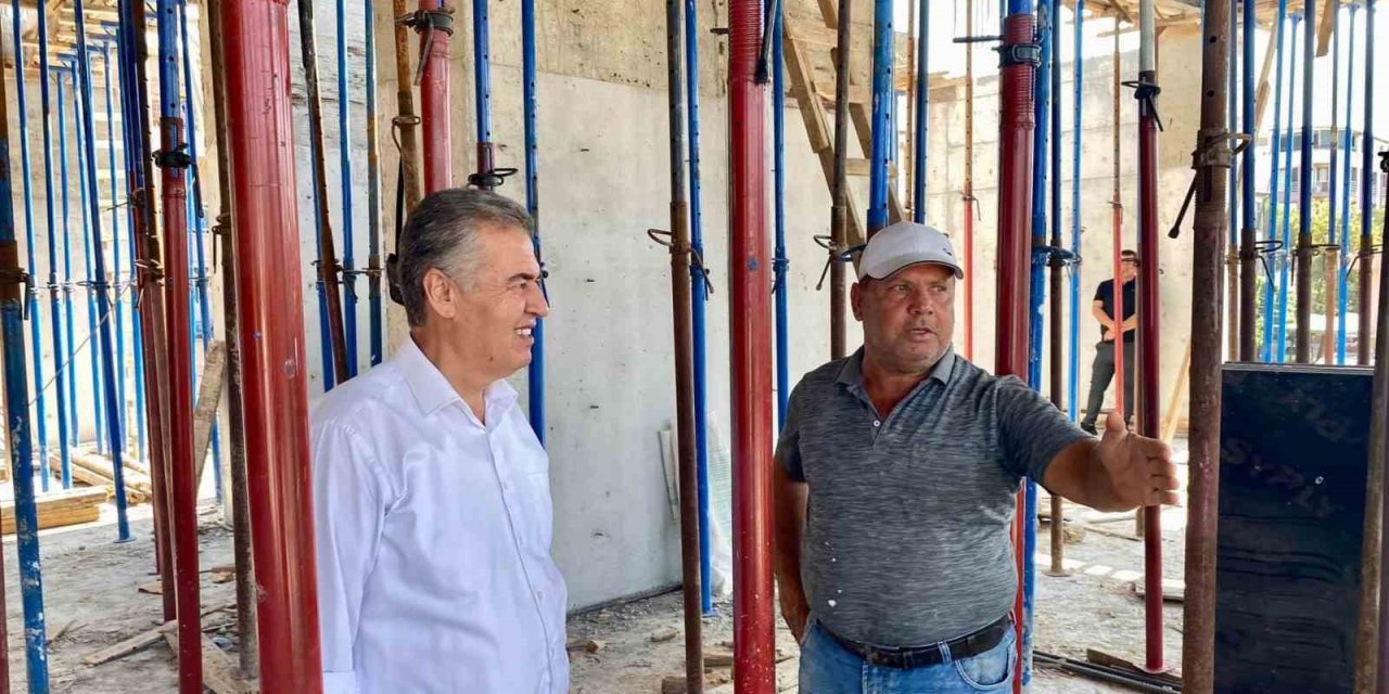 Başkan Erol’dan modern pazar yeri