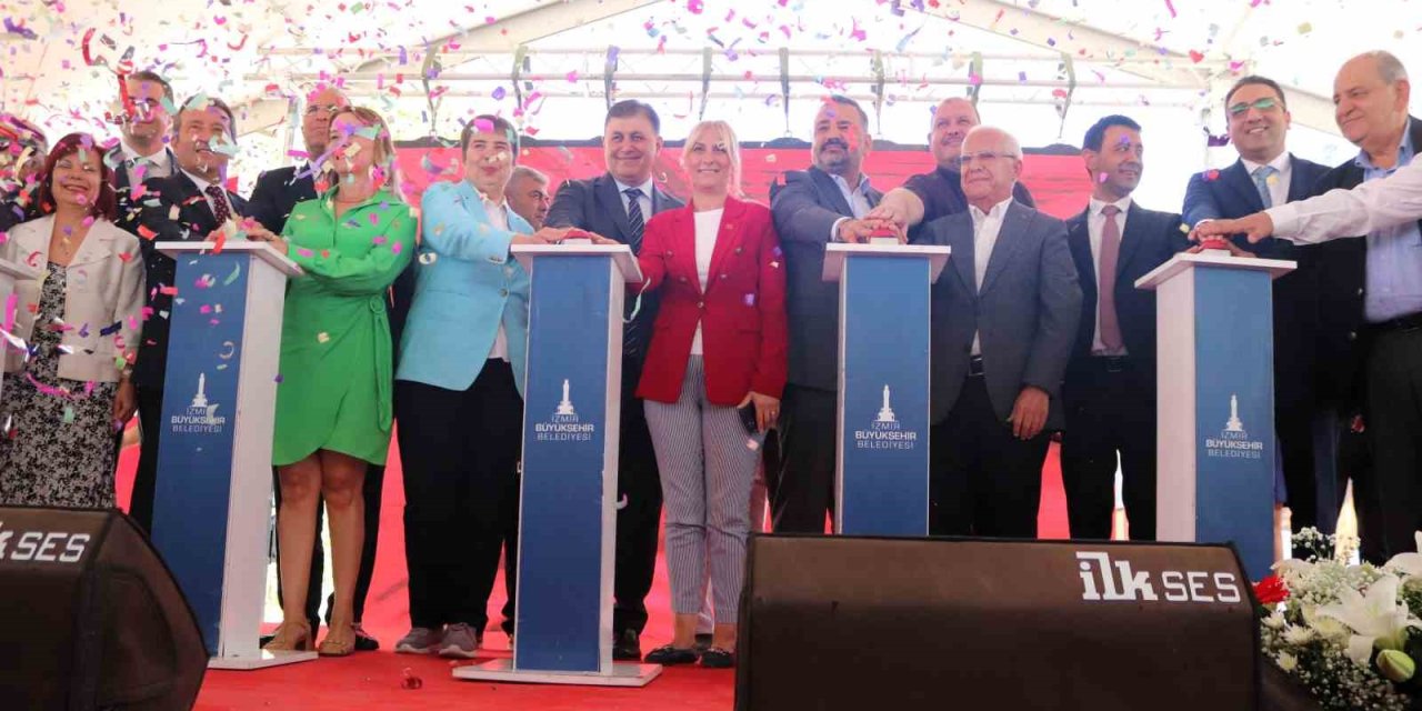 Eşrefpaşa Hastanesi ek hizmet binasının temeli atıldı