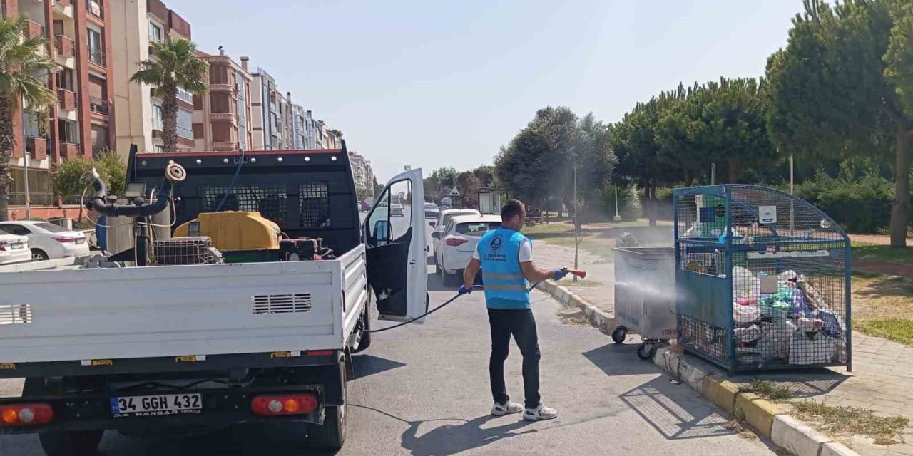 Söke Belediyesi temiz çevre için çalışmalarını sürdürüyor