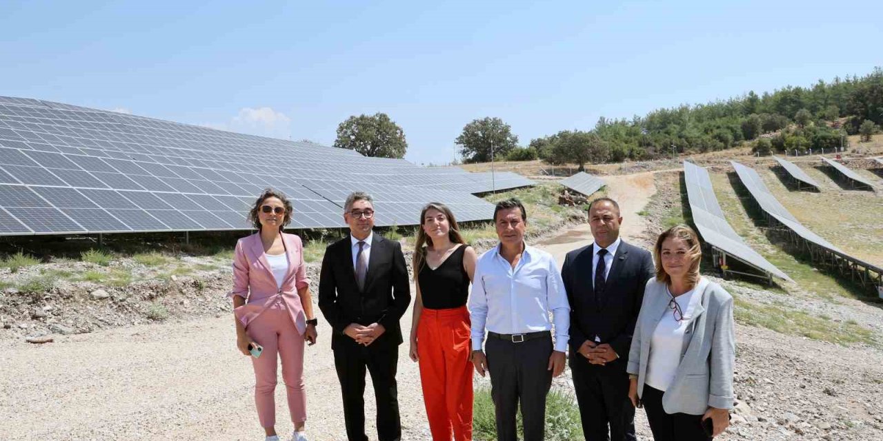 Ege Bölgesi’ndeki kurumlar arasında en büyük 3’üncü GES santrali Muğla’da açıldı