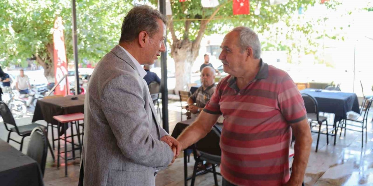 Başkan Yetişkin vatandaşlarla buluşmaya devam ediyor