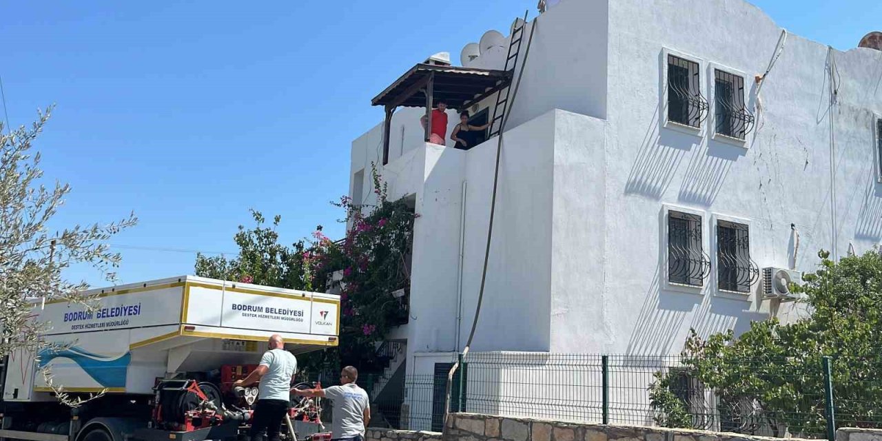 Bodrum’da su krizi derinleşiyor