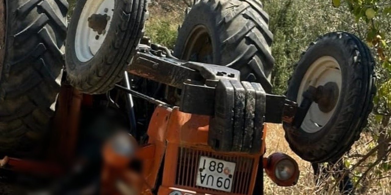 Traktörün altında kalan yaşlı adam hayatını kaybetti