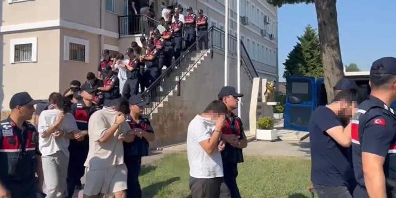 Aydın merkezli Siberağ-5 operasyonlarında 35 şüpheli yakalandı
