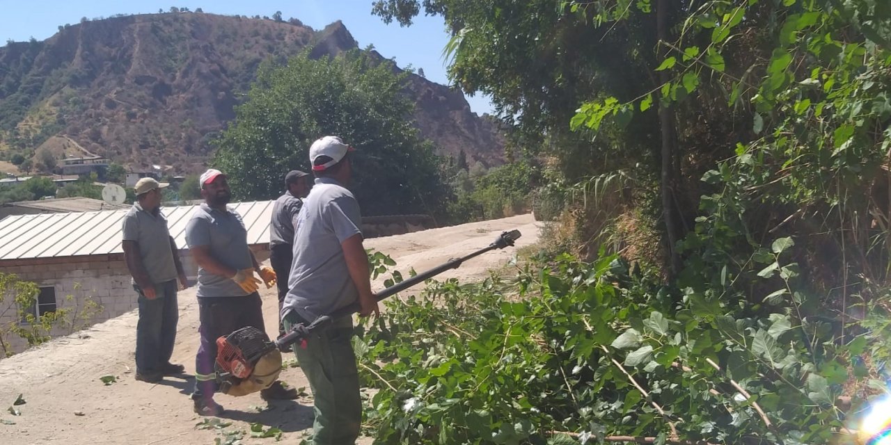 Nazilli’de çevre temizlik çalışmaları sürüyor