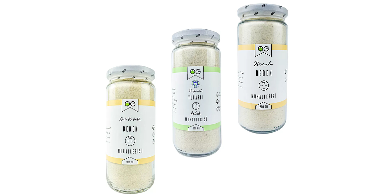 Organik bebek muhallebisi
