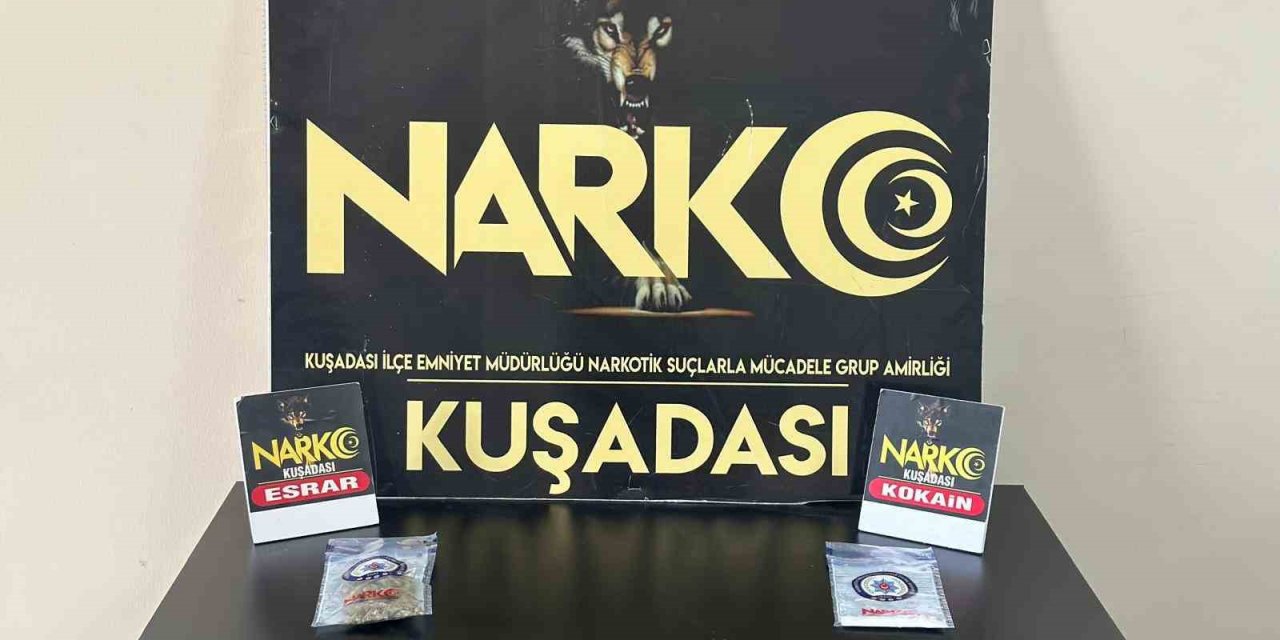 Kuşadası’nda kargo ile uyuşturucu sevkiyatını polis önledi
