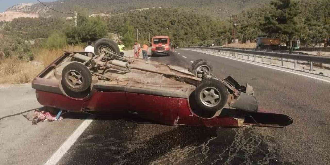 Milas-Yatağan Karayolu’nda trafik kazası: 1 kişi ağır yaralandı
