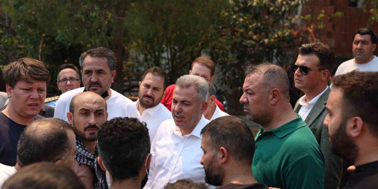İzmir Valisi Elban: "Yangının enerjisi düşürüldü, risk büyük ölçüde azaldı"