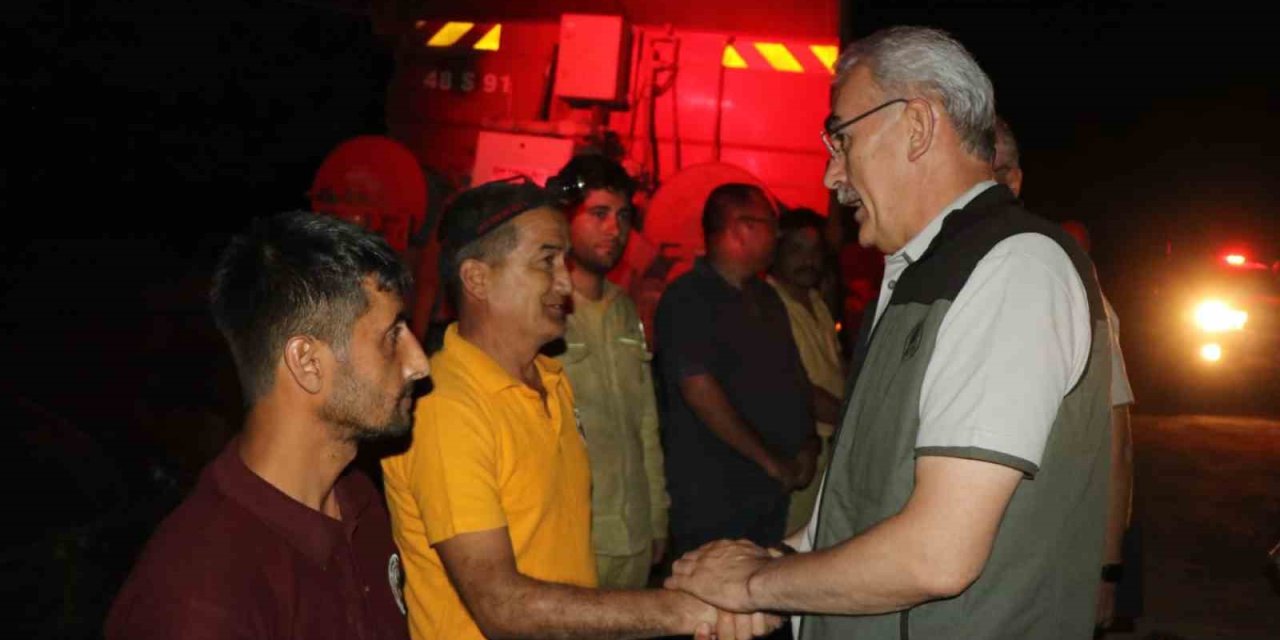 Orman Genel Müdürü Karacabey yangınla mücadeleye destek verenlere teşekkür etti