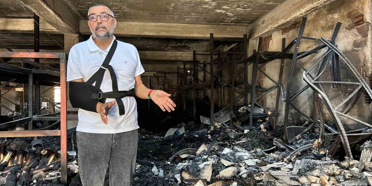 Ekmek teknesi yanan esnaf: “20 yıllık emeğimizin kül oluşunu izledik”