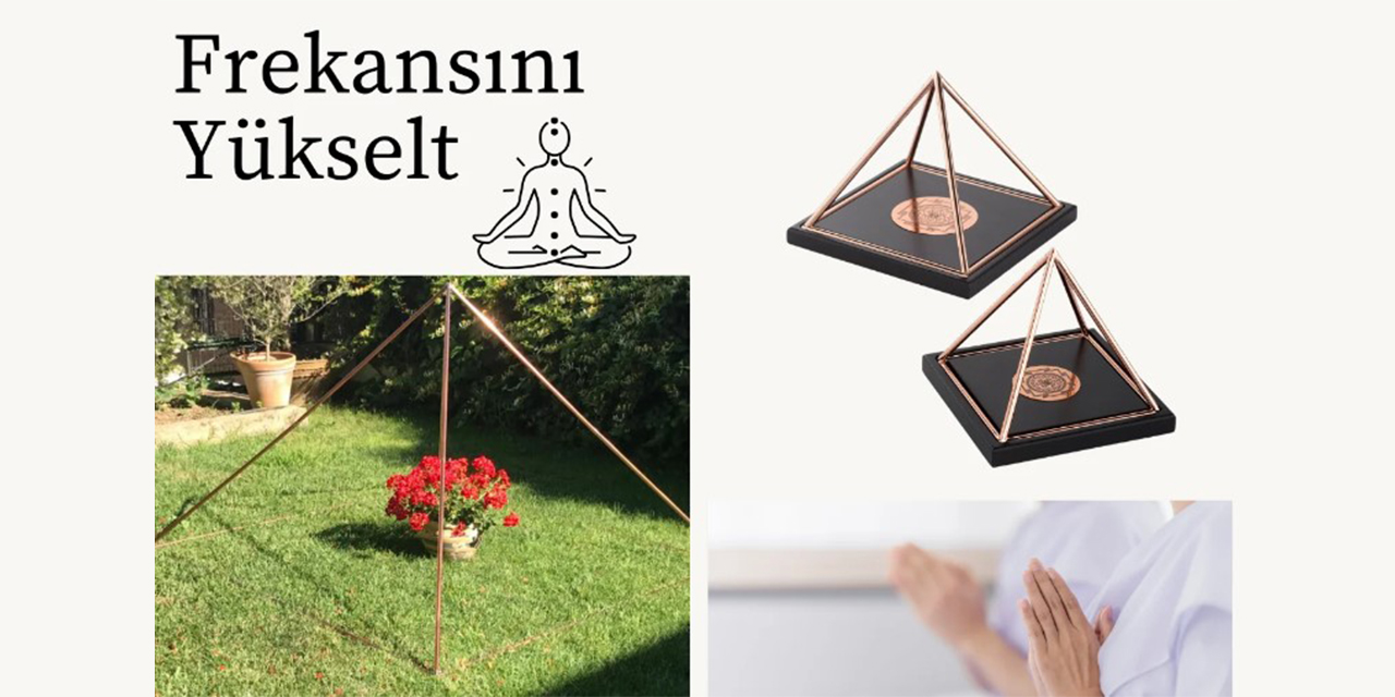 ArkDeco Bakır Enerji Piramidi ile enerjinizi yükseltin