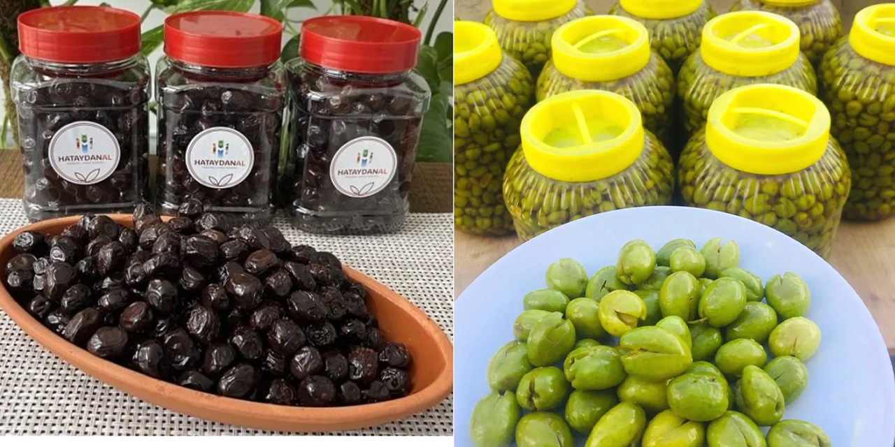 Hatay zeytinleri ve peynirleri