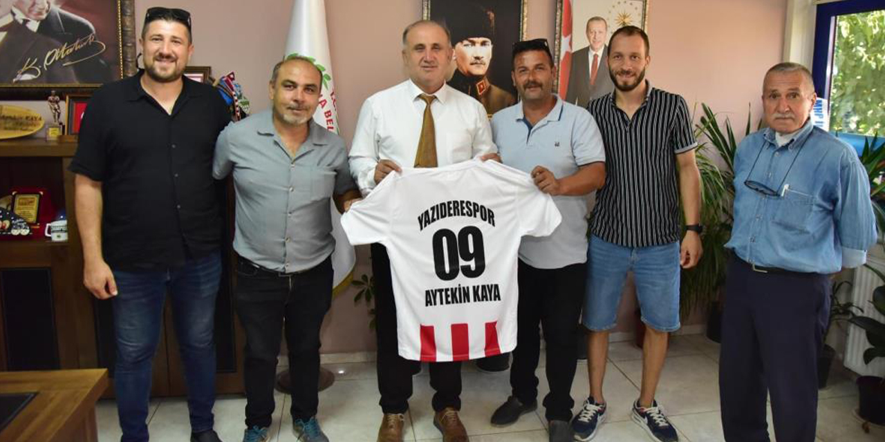 Başkan Kaya’dan Yazıderespor’a destek sözü