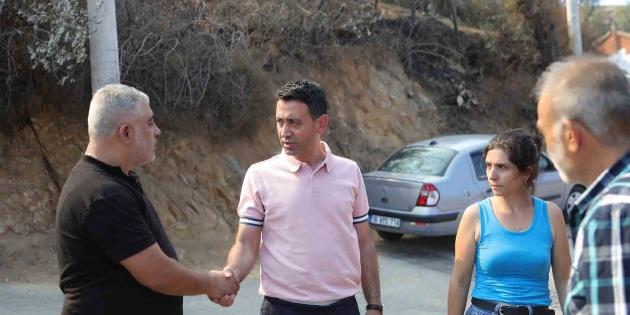 Bayraklı Belediyesinden yangın mağdurlarına destek