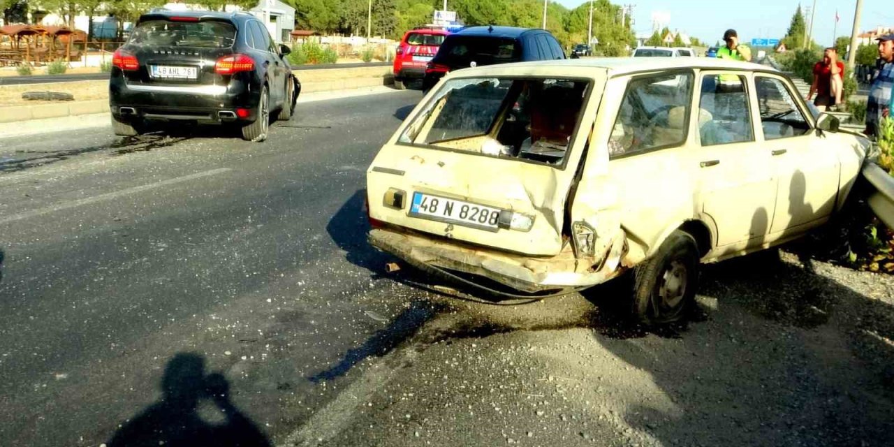 Menteşe’de trafik kazası: 3 yaralı