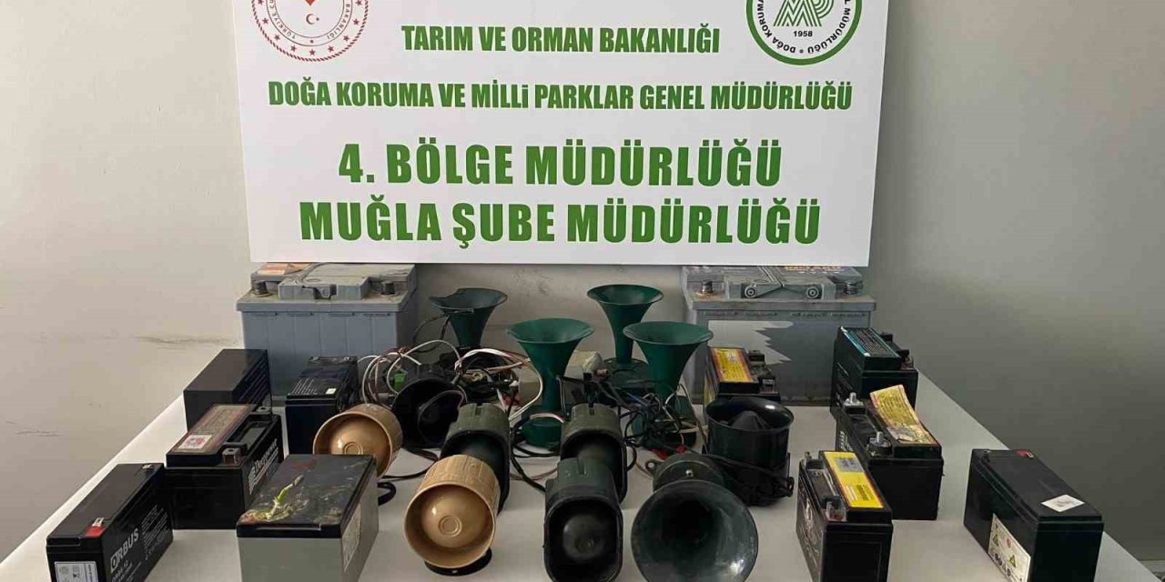 Muğla’da yasa dışı avlanmaya geçit yok