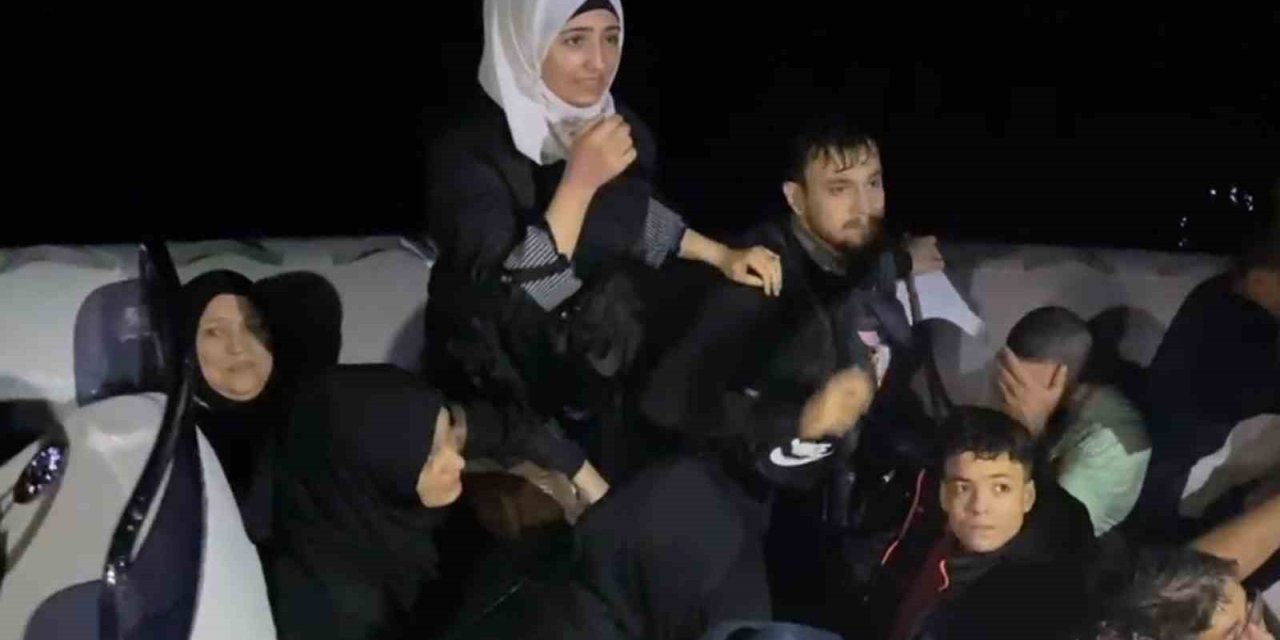 Datça’da 18 düzensiz göçmen yakalandı