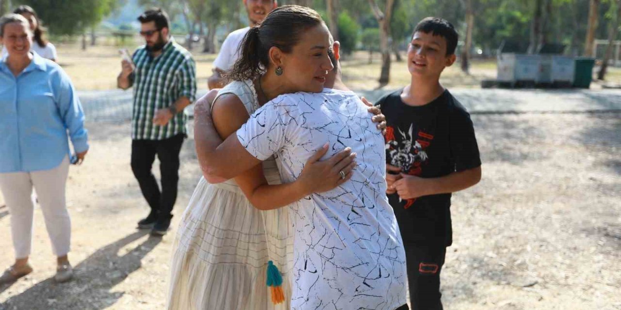 Efes Selçuk’un engelsiz çocukları engelsiz kampta doyasıya eğlendi