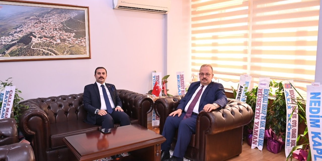 Koçarlı Kaymakamı Taşkın, Vali Canbolat’ı ağırladı