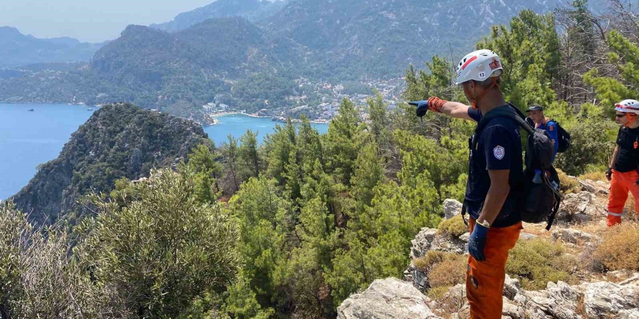 Marmaris’te kayıp Rus turistin arama çalışmaları devam ediyor