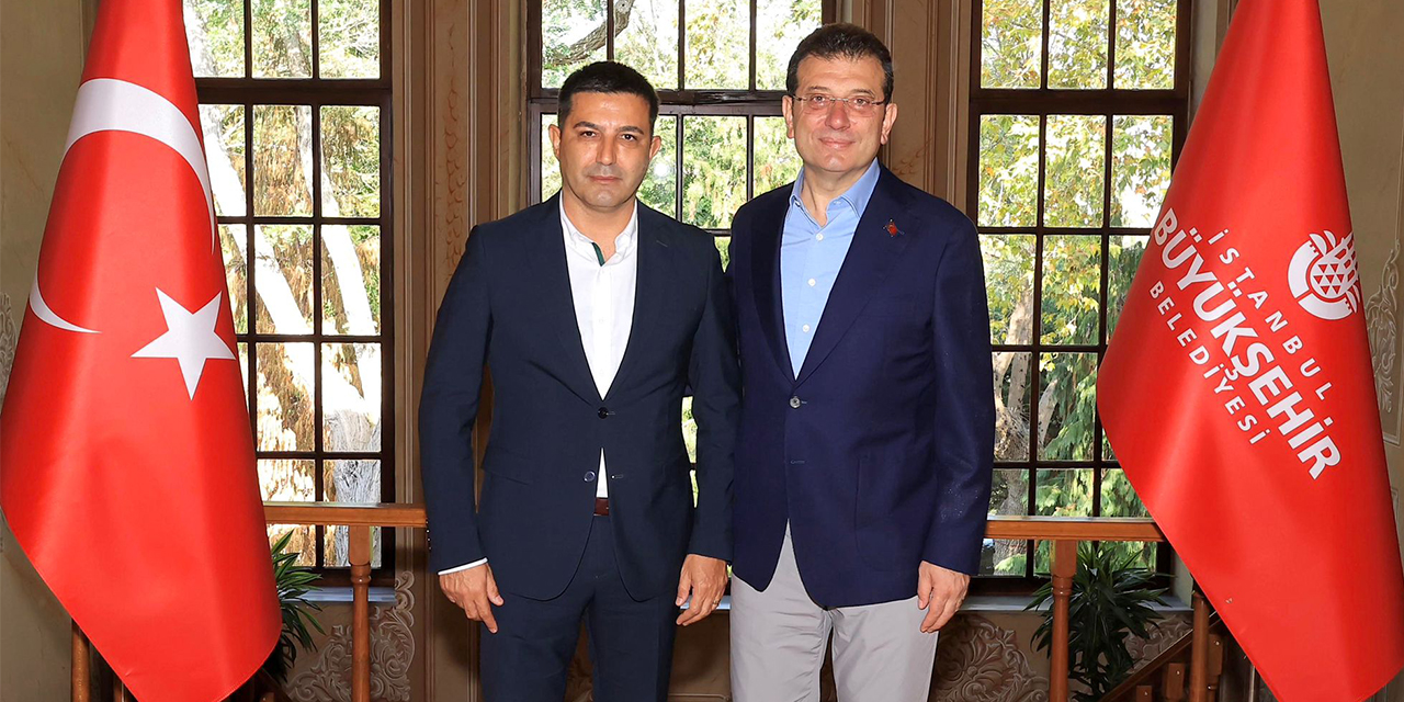 Başkan Ömer Günel’den Başkan İmamoğlu’na nezaket ziyareti