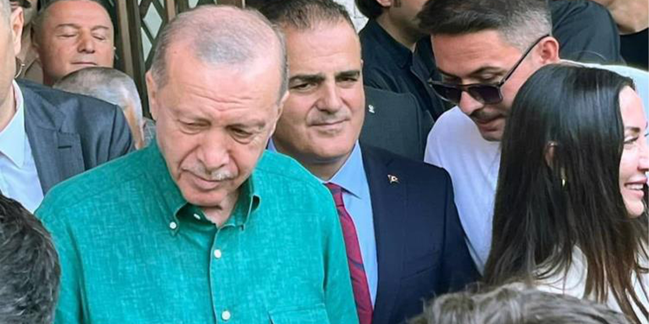 Cumhurbaşkanı Erdoğan Cuma Namazını Okluk Millet Camiinde kıldı