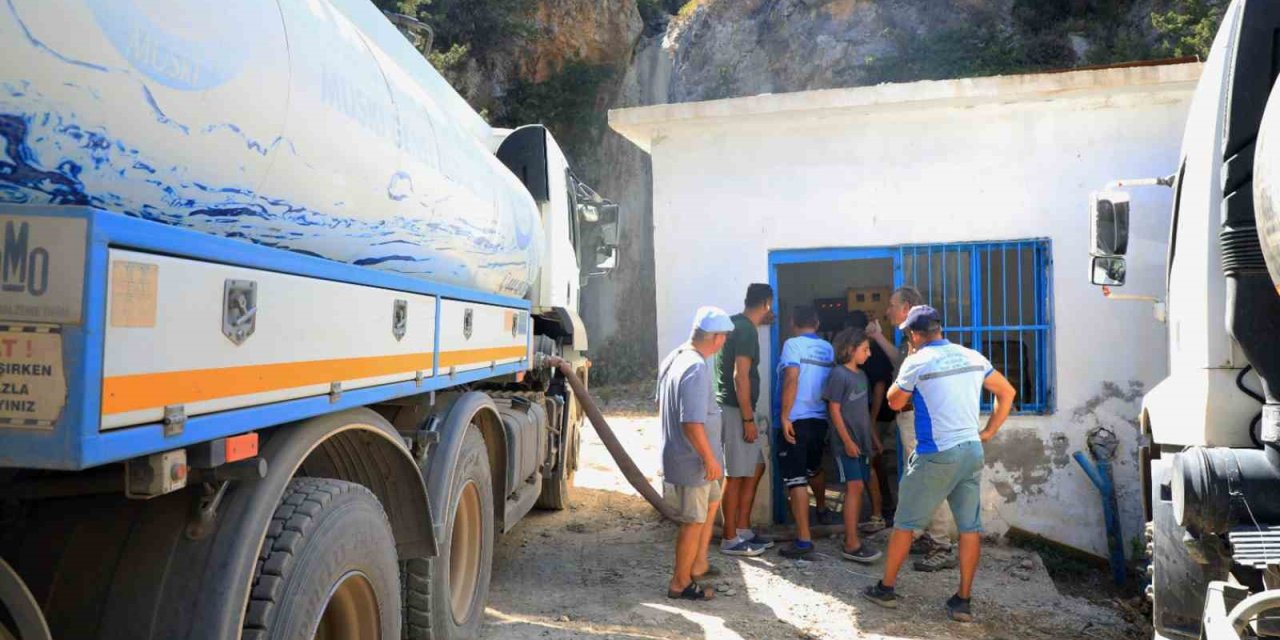 Datça Yazı Mahallesi Belen Mevkii suyu temiz çıktı