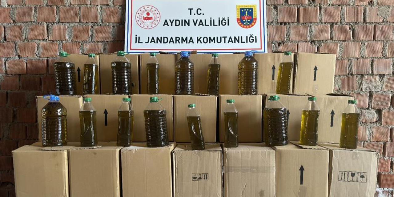 Piyasa değeri 1 milyonun üzerinde 1 ton 760 litre sahte zeytinyağı ele geçirildi