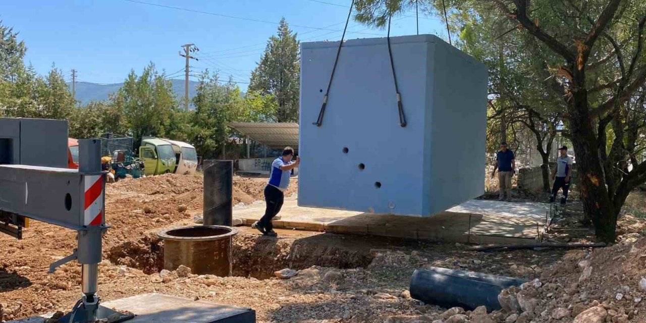 MUSKİ Menteşe’nin su sıkıntısı ortadan kaldırdı