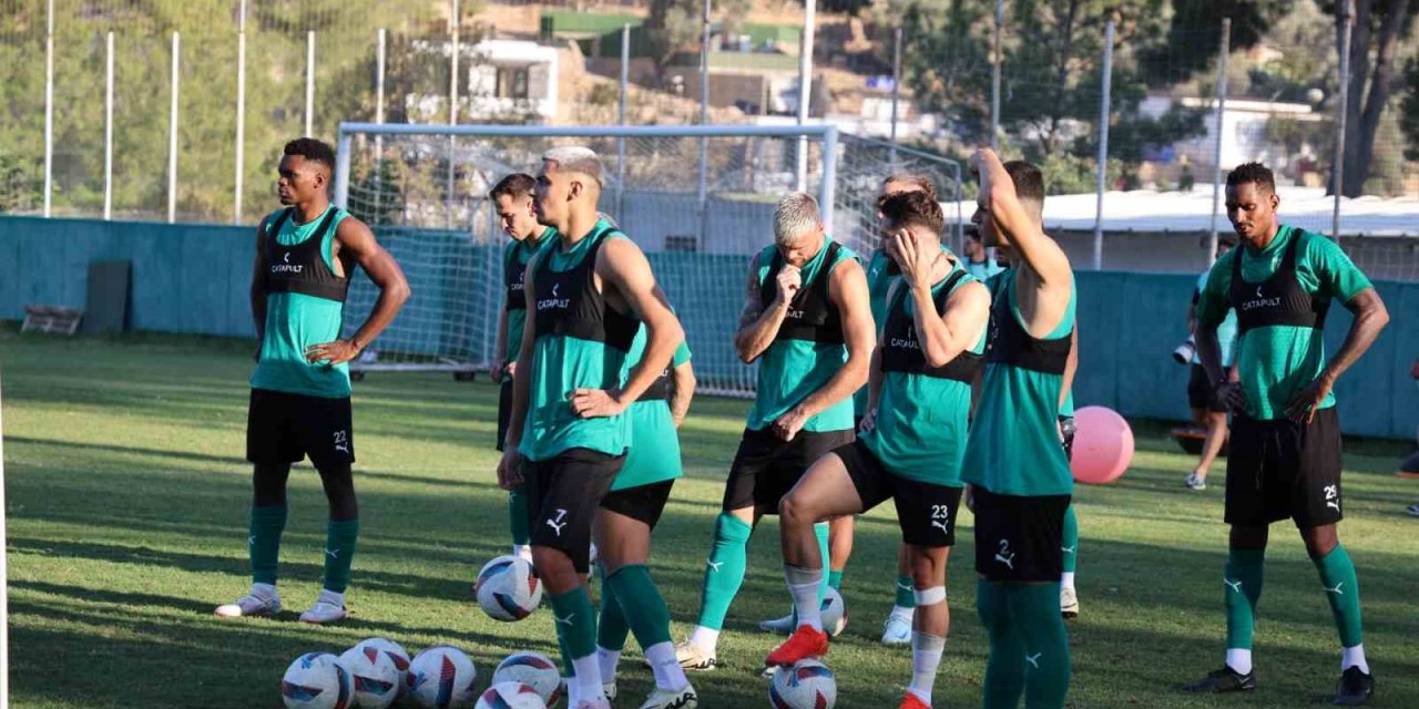 Bodrum FK, zorlu Göztepe deplasmanı hazırlıklarını sürdürüyor