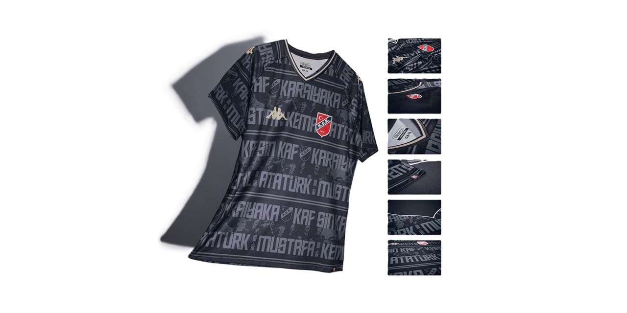 Karşıyaka’dan Atatürk detaylı forma