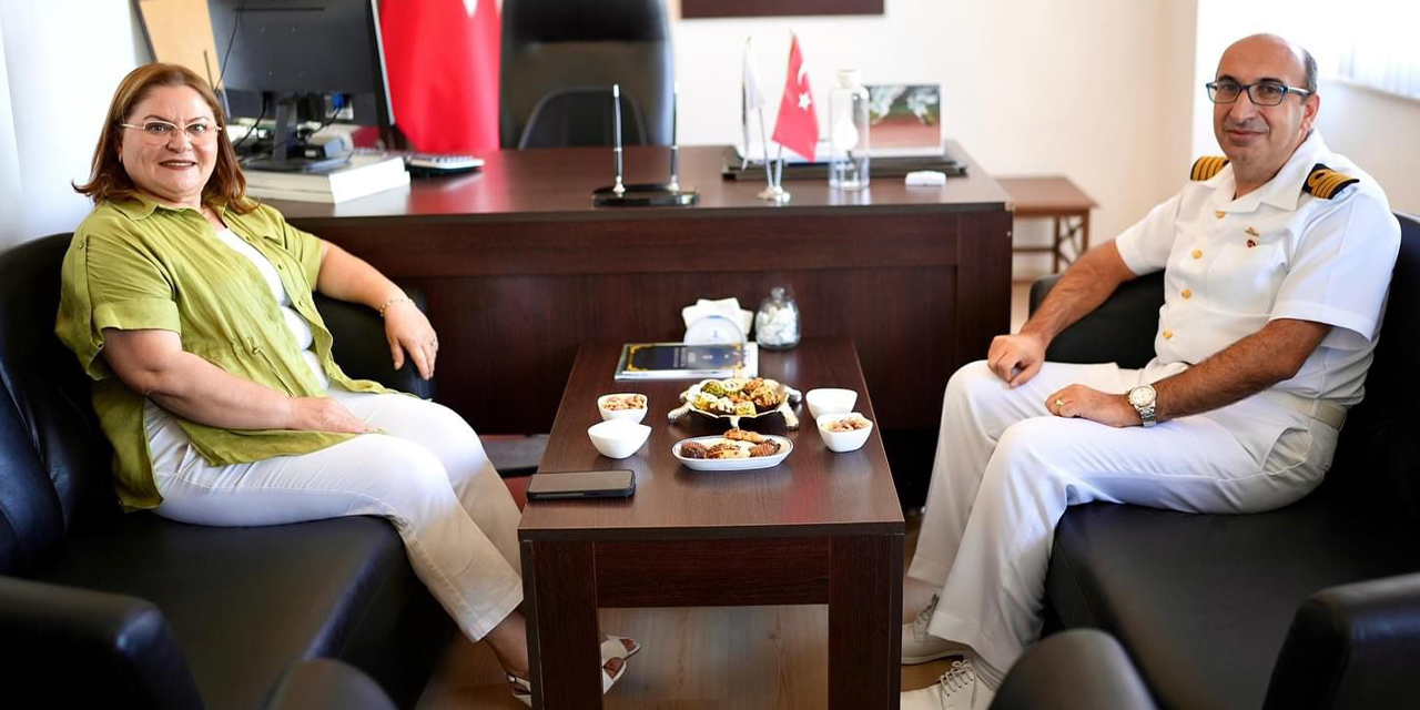 Başkan Gençay’dan, Garnizon Komutani Arslan’a hayirli olsun ziyareti