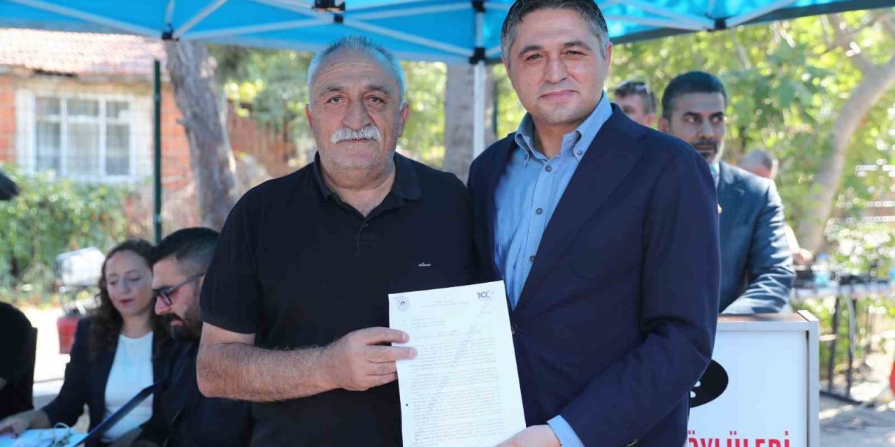 Aliağa’da 45 yıllık hayal gerçek oldu