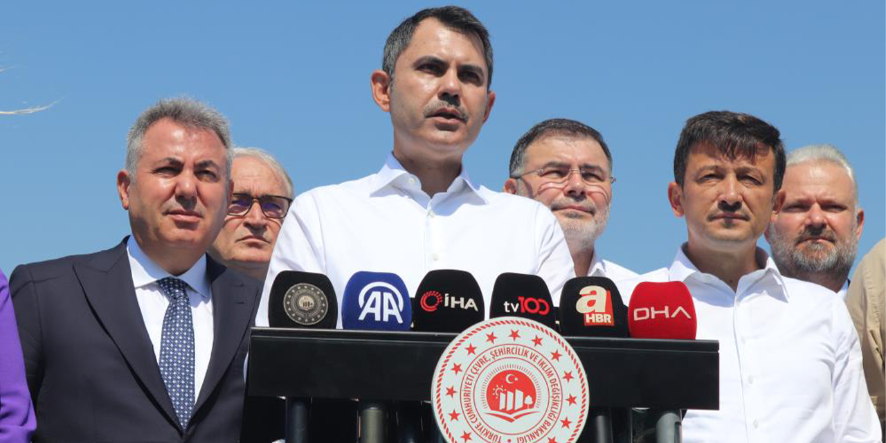 Bakan Kurum: "Balıklarımız oksijensiz kaldıkları için ölmüştür"