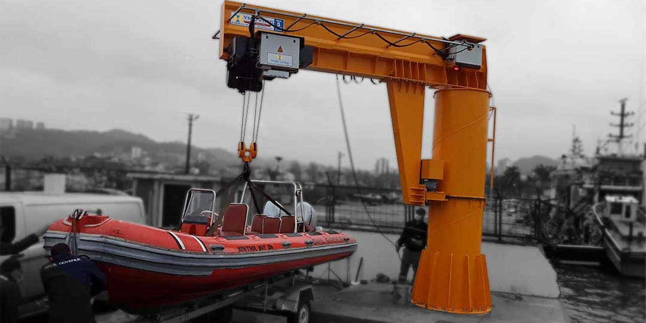 Endüstriyel alanda verimlilik artışı: Pergel vinçlerin önemi