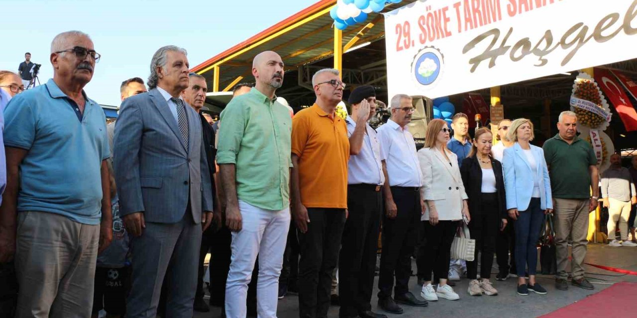 Söke 29. Tarım Fuarı açıldı