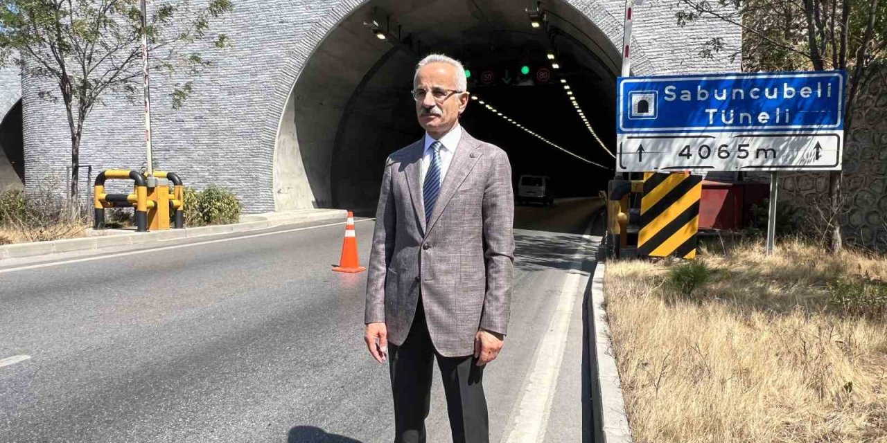 Sabuncubeli Tüneli’nden 6 yılda 91 milyon 416 bin araç geçti
