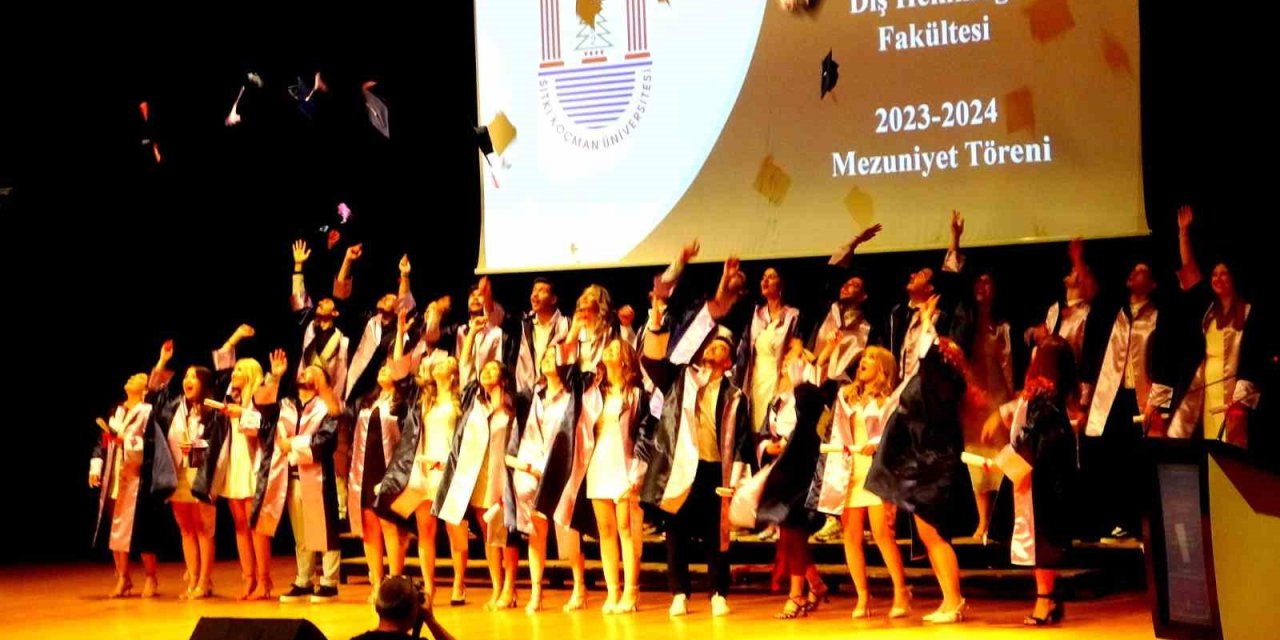 MSKÜ Diş Hekimliği Fakültesi ilk mezunlarını verdi