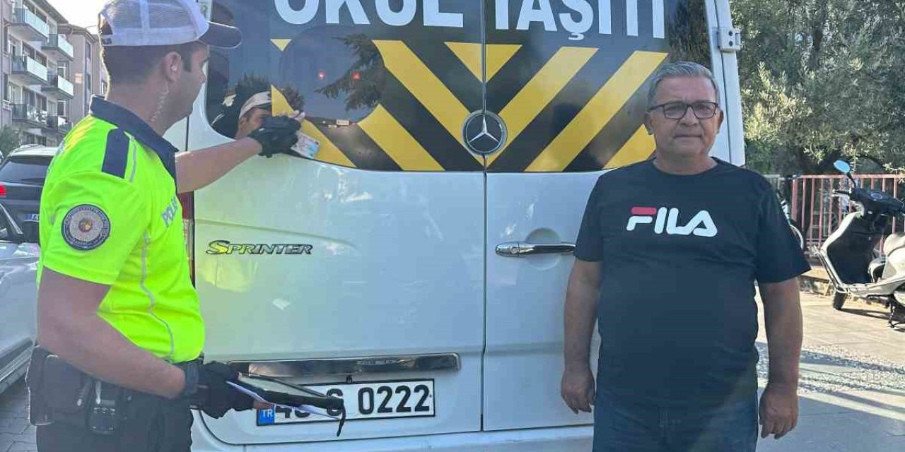 Muğla’da okul çevresi ve servis araçları denetlendi