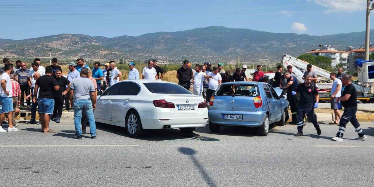 Çine’de trafik kazası: 3 yaralı