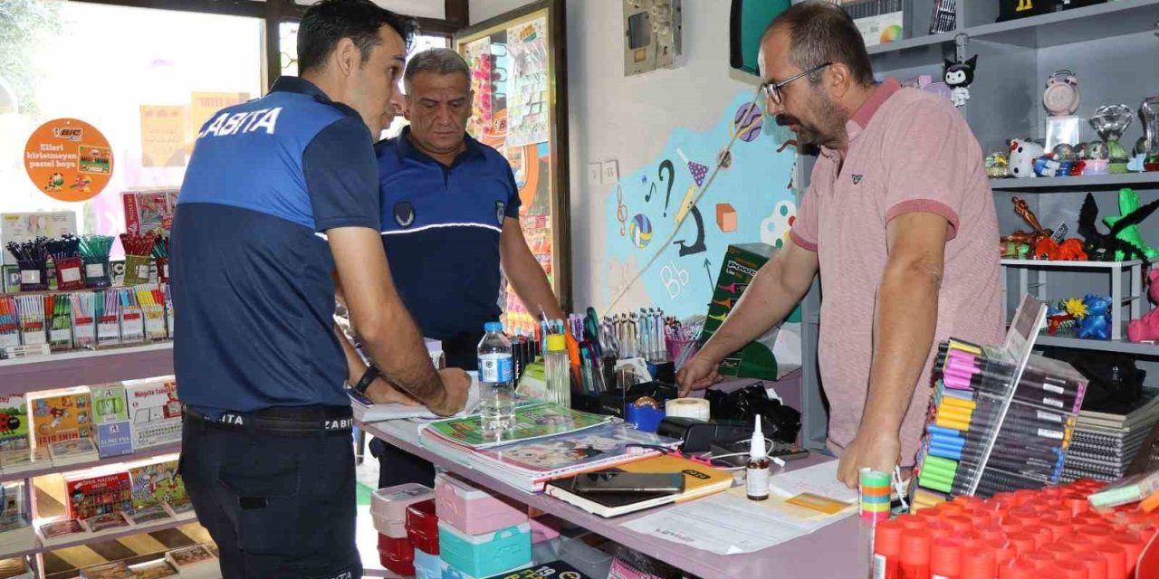 Nazilli Belediyesi’nden okul bölgesinde hijyen ve güvenlik kontrolü