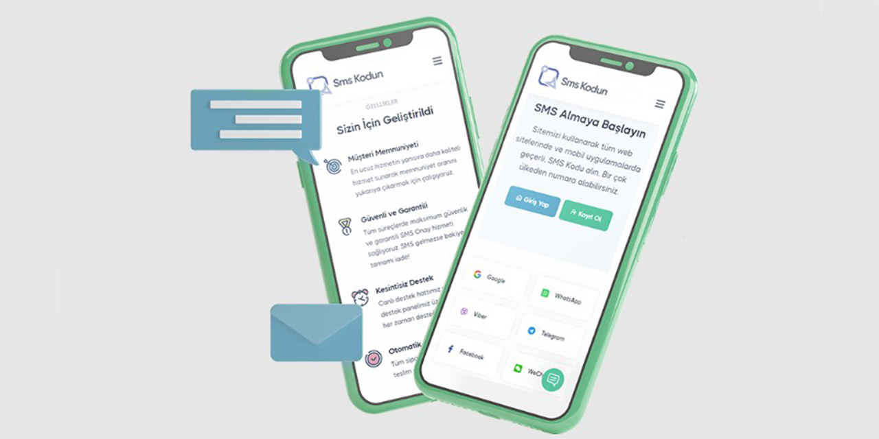 SMS doğrulama ile güvenli ve hızlı işlemler yapın