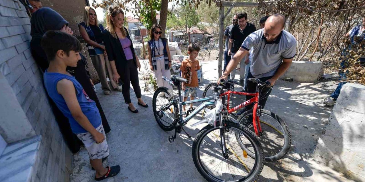 İzmir’de afet sonrası yüzleri güldüren sürpriz