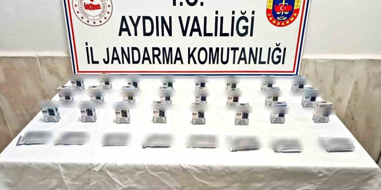 Didim’de işyeri baskınında elektronik sigara ele geçirildi