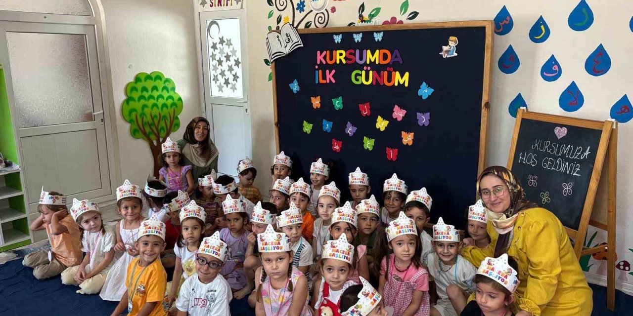 Dalaman’da 4-6 Yaş Kur’an Kursları eğitime başladı