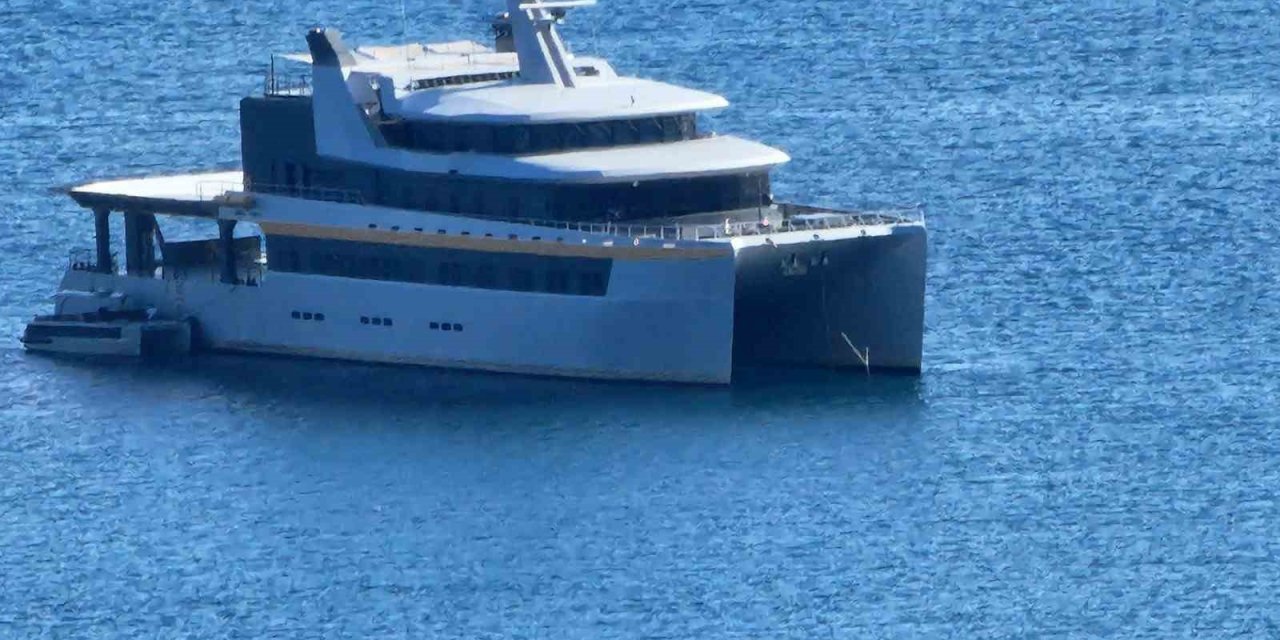 40 milyon dolarlık gemi Marmaris’te