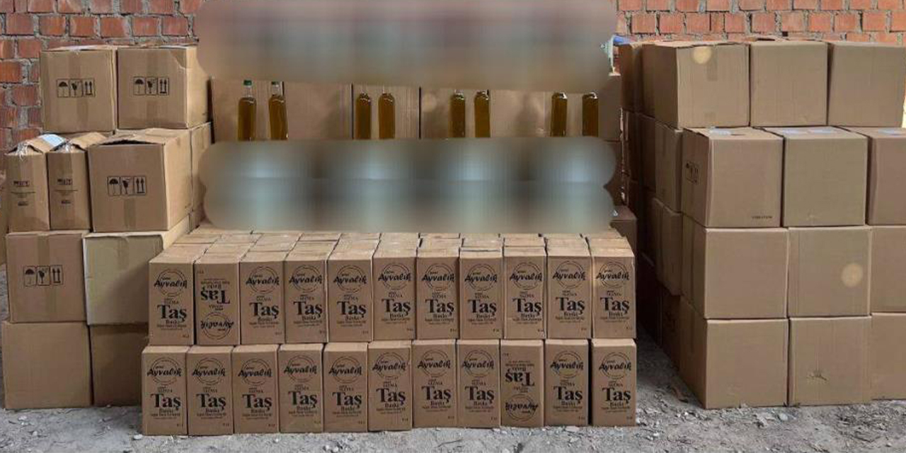 8 ton sahte zeytinyağı ele geçirildi